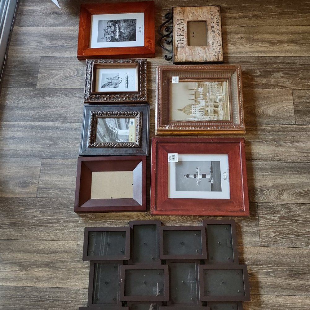 New And Barely Used Art And Photo Frames- Aaron Brothers and More
